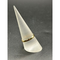 Unisex 9ct Yellow Gold Band Ring