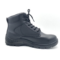 Kembla KS201 Steel Toe Cap Genuine Leather Lace Up Safety Boots Black Size 10
