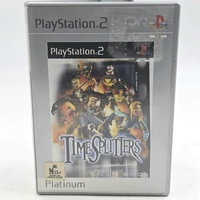 TimeSplitters PS2 PAL Platinum Game Complete with Manual