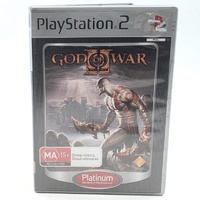 God of War II Platinum Sony PlayStation 2 PS2 PAL Game Complete with Manual