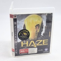 Haze PS3 PlayStation 3 PAL 2008 Ubisoft Complete Manual 