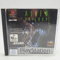 Alien Trilogy PS1 PlayStation 1 PAL Platinum 1996 Complete Manual 