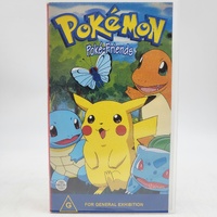 Pokemon Vol. 4 Poke-Friends VHS Video Tape Pikachu Siren Entertainment