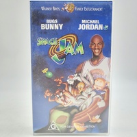 Warner Bros Space Jam VHS 90s Michael Jordan Bugs Bunny