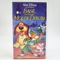 Disney Basil The Great Mouse Detective VHS PAL Walt Disney Classics