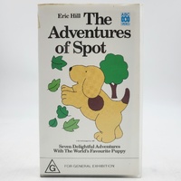 The Adventures of Spot VHS Eric Hill ABC Video Children’s Cartoon