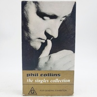 Phil Collins The Singles Collection VHS Music Videos Australian Release WMV 535