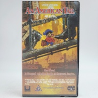 An American Tail VHS PAL Vintage Steven Spielberg Don Bluth CIC Video RFM1073