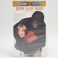 Born To Be Wild 1995 VHS Wil Horneff Warner Bros Collectors Series Australia