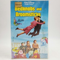 Walt Disney Bedknobs and Broomsticks VHS PAL Angela Lansbury