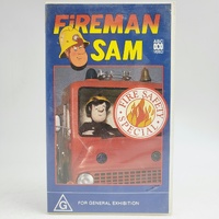 Fireman Sam Fire Safety Special VHS 1991 ABC Video PAL John Alderton