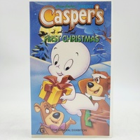 Casper’s First Christmas VHS Hanna-Barbera Animated Holiday Roadshow