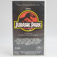 Jurassic Park VHS Video Tape 1997 Steven Spielberg Universal PG
