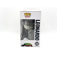 Funko POP Comics TMNT Leonardo #32 B&W Chase Special Edition Vinyl Figure