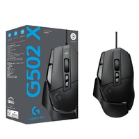 Logitech G502 X Wired Gaming Mouse Black in Box