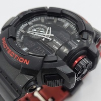 Casio G-Shock GA-400HR-1A Men's Analog Digital Quartz Watch Black Red
