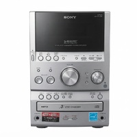 Sony CMT-SPZ50 Micro Hi-Fi Stereo System 3 CD Changer Cassette MP3 Aux