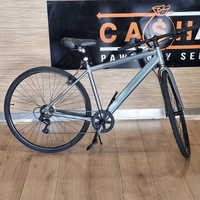 Shimano Copenhagen Hybrid Commuter Bike Fluid Comfort Seat Grey 700C