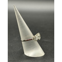 Ladies 18ct White Gold Three Stone Diamond Ring