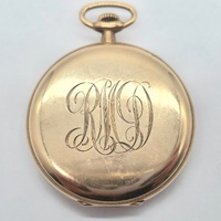 E. Howard Watch Co Keystone Extra 17 Jewel Gold Filled Antique Fob Watch