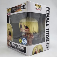 Funko Pop! Attack on Titan Female Titan #233 Glow in the Dark 6in Figure