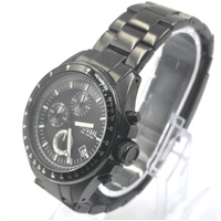 Fossil Decker CH2601 Men’s Black Stainless Steel Quartz Chronograph Watch