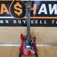 Hagstrom F20T 6-String Red Electric Guitar Tremolo with Hard Case