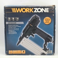 Workzone 48643 18 Gauge Air Nailer Brad Nail Gun 15-50mm Pneumatic