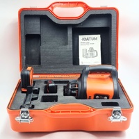 Datum DTR40R 400m Red Beam Dual Grade Rotary Laser Level Kit with Case
