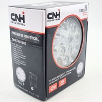 CNH Industrial 42W LED Flood Work Light 3000 Lumens 12V 24V IP67 Round