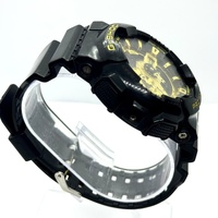 Casio G-Shock GA-110GB Analog Digital Display Mens Watch Black/Gold 20 Bar WR