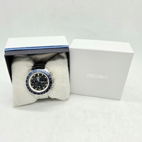 Seiko Prospex V192-0AH0 Solar Chronograph Mens Watch Tachymeter Steel