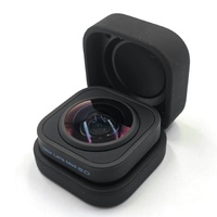 GoPro Max Lens Mod 2.0 Ultra Wide Angle POV Lens and Silicone Case Black