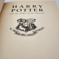 Harry Potter and the Order of the Phoenix J.K. Rowling Bloomsbury AU 1st Edition