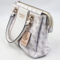 GUESS Cathleen Logo Tote Bag White Blush Women’s Handbag
