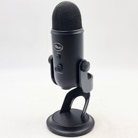 Blue Yeti A00132 USB Condenser Microphone Black 3 Capsule with Desktop Stand