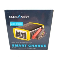 Club Assist Smart Charge 12V 4A Automatic Intelligent Battery Charger