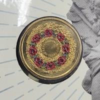 2025 $2 End of WWII 80th Anniversary Poppy Wreath Uncirculated Coin & Stamps PNC