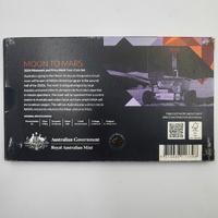 2024 Royal Australian Mint Moon to Mars $1 4-Coin Set Mintmark & Privy Mark