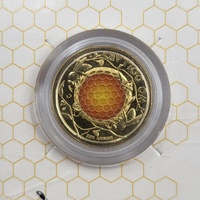 2022 $2 Honey Bee C Mintmark Coloured Uncirculated Coin Royal Australian Mint
