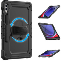 EFM Baja Rugged Case Samsung Galaxy Tab A9+ 11 Inch 3 in 1 Black Cover