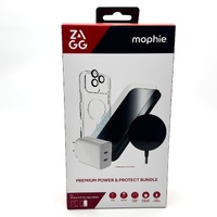 ZAGG Mophie Premium Power and Protect Bundle iPhone 16 Pro Max Case Charger