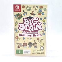 Big Brain Academy Brain vs Brain Nintendo Switch Game