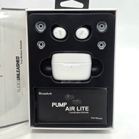 BlueAnt Pump Air Lite True Wireless Earbuds White Bluetooth Microbuds HD