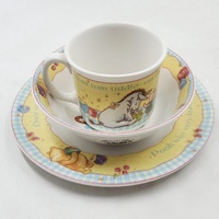 Royal Doulton Classic Winnie the Pooh 2001 3 Piece Gift Set Plate Bowl Mug