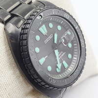 Seiko Prospex SRPK43K Night Vision Turtle Automatic Black Watch