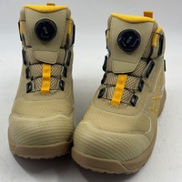 ASICS CP6 S3 G-TX BOA Mens Safety Work Boots US 8.5 Wide 2E Gore-Tex Sand New