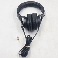 Audio-Technica ATH-M30x Studio Monitor Headphones Wired Over-Ear Black with Adapter
