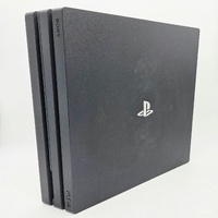 Sony PlayStation 4 Pro 1TB Jet Black Console CUH-7202B Bundle Controller Leads