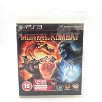 Mortal Kombat PS3 PlayStation 3 Fighting Game Complete with Manual